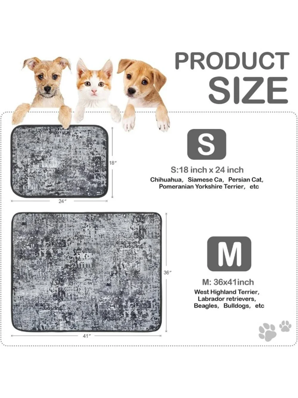 Reusable Washable Dog Pee Pads 18